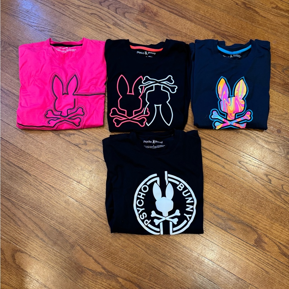 Psycho Bunny tshirt bundle